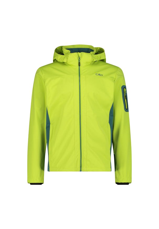 Kurtka męska turystyczna CMP 39A5027. Typ kołnierza: kaptur. Kolor: niebieski. Materiał: softshell. Sport: turystyka piesza