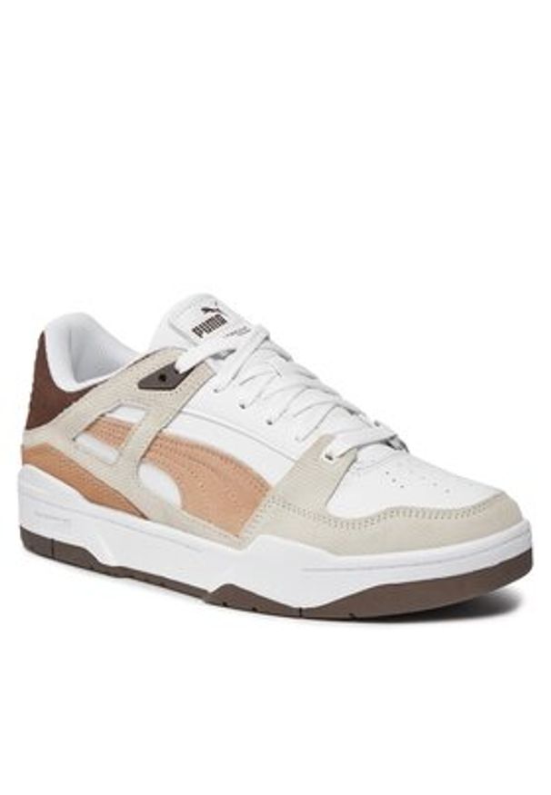 Puma Sneakersy Slipstream Cord 392109 01 Biały. Kolor: biały. Materiał: skóra