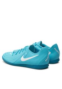 Nike Buty do piłki nożnej Phantom Gx II Club IC FJ2568 400 Niebieski. Kolor: niebieski. Materiał: skóra #6