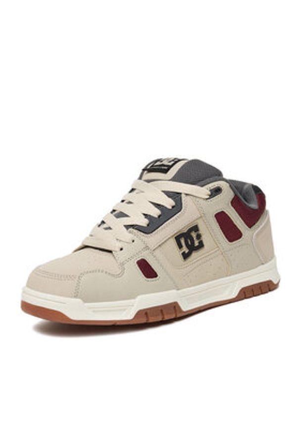 DC Sneakersy CEO-V5-10121 Beżowy. Kolor: beżowy. Materiał: skóra