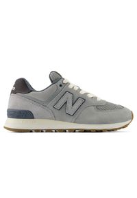 Buty unisex New Balance U5746VZ – szare. Kolor: szary. Materiał: guma, zamsz, syntetyk, materiał. Szerokość cholewki: normalna. Model: New Balance 574 #1