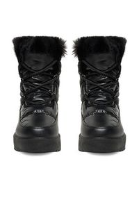 DeeZee Śniegowce HY002-1 Czarny. Kolor: czarny. Materiał: materiał #3