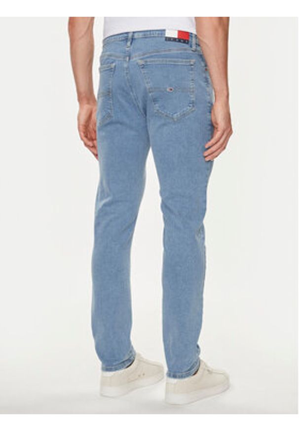 Tommy Jeans Jeansy Simon DM0DM18771 Niebieski Skinny Fit. Kolor: niebieski