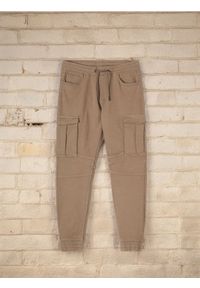 Sinsay - Joggery cargo - brązowy. Kolor: brązowy. Długość: długie #1