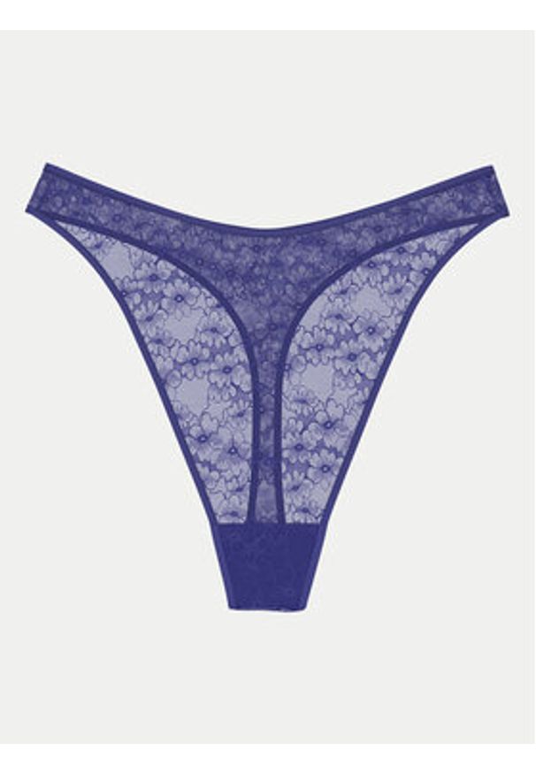 Triumph Stringi Bright Spotlight 10216476 Niebieski. Kolor: niebieski. Materiał: syntetyk