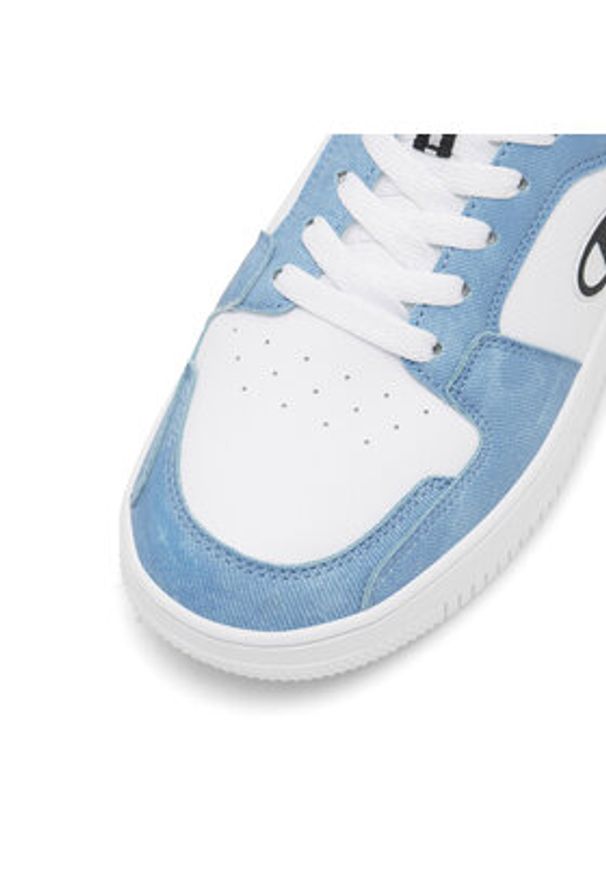 Champion Sneakersy Rebound 2.0 Low S11726-WW001 Niebieski. Kolor: niebieski. Materiał: skóra