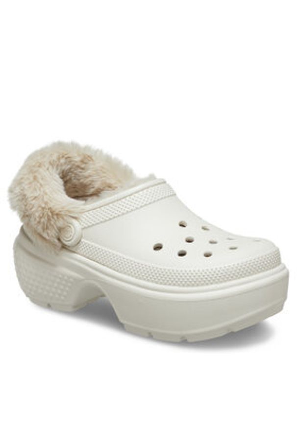 Crocs Klapki Stomp Lined Clog 208547 Beżowy. Kolor: beżowy