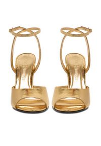 Eva Minge Sandały EO-FLORA-LT1605-6 Złoty. Kolor: złoty. Materiał: skóra #5