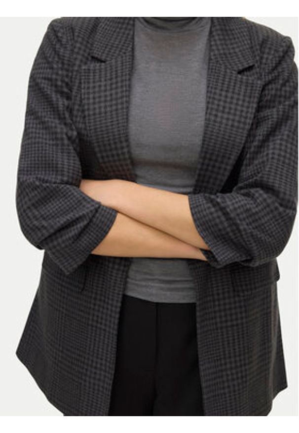 Vero Moda Marynarka Fryd 10331949 Szary Regular Fit. Kolor: szary. Materiał: syntetyk