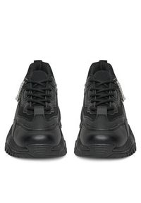 DeeZee Sneakersy NF142 Czarny. Kolor: czarny. Materiał: skóra #7