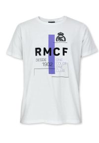 Real Madrid - Koszulka Real Madryt - licencjonowana. Kolor: biały