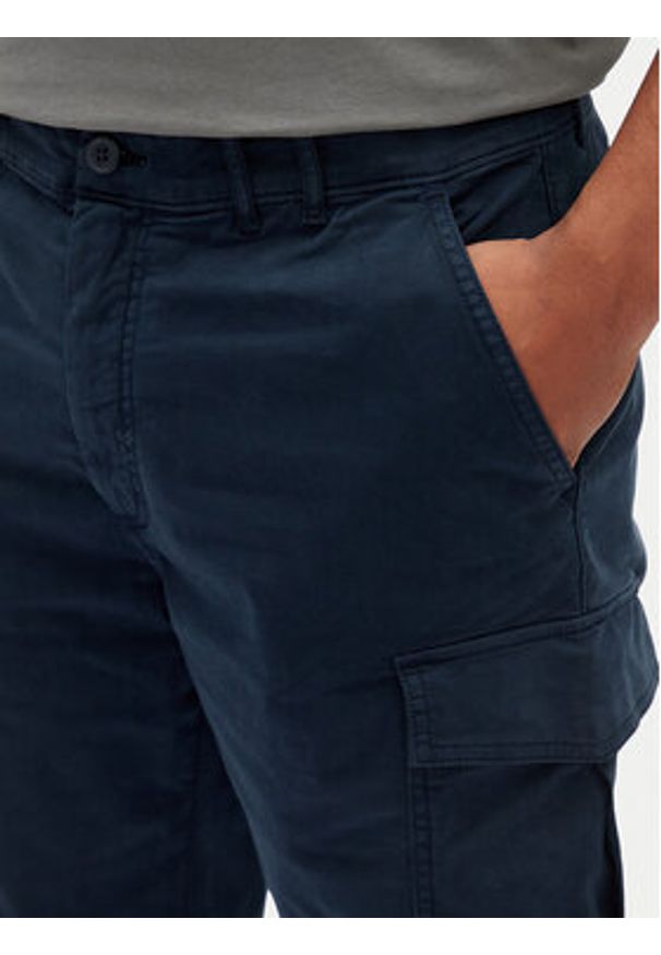Pepe Jeans Szorty materiałowe Seasonal PM801179 Granatowy Regular Fit. Kolor: niebieski. Materiał: bawełna
