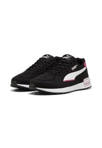 Puma - Buty sportowe Graviton PUMA Black White Garnet Rose Grape Mist Pink. Zapięcie: sznurówki. Kolor: wielokolorowy, różowy, czarny, biały. Materiał: materiał, tkanina, syntetyk. Szerokość cholewki: normalna. Sport: turystyka piesza #1