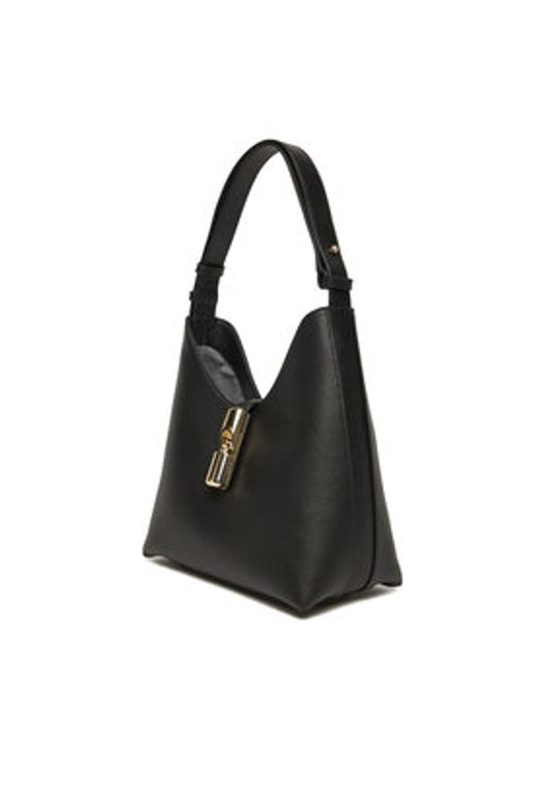 Furla Torebka Goccia S WB01979 BX3353 KH O6000 Czarny. Kolor: czarny. Materiał: skórzane