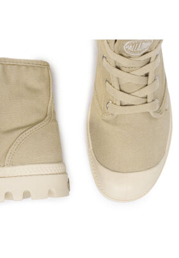 Palladium Trapery Pampa Hi 92352-238-M Beżowy. Kolor: beżowy. Materiał: materiał