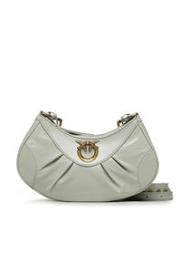 Pinko Torebka Love Bon Bon Crossbody Mini PE 23 PLTT 101210 A0F4 Szary. Kolor: szary. Materiał: lakierowane, skórzane #1