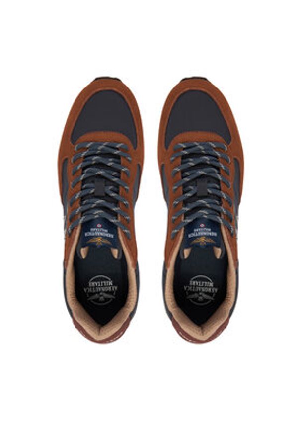 Aeronautica Militare Sneakersy 252SC0320UPL00313 Granatowy. Kolor: niebieski. Materiał: materiał