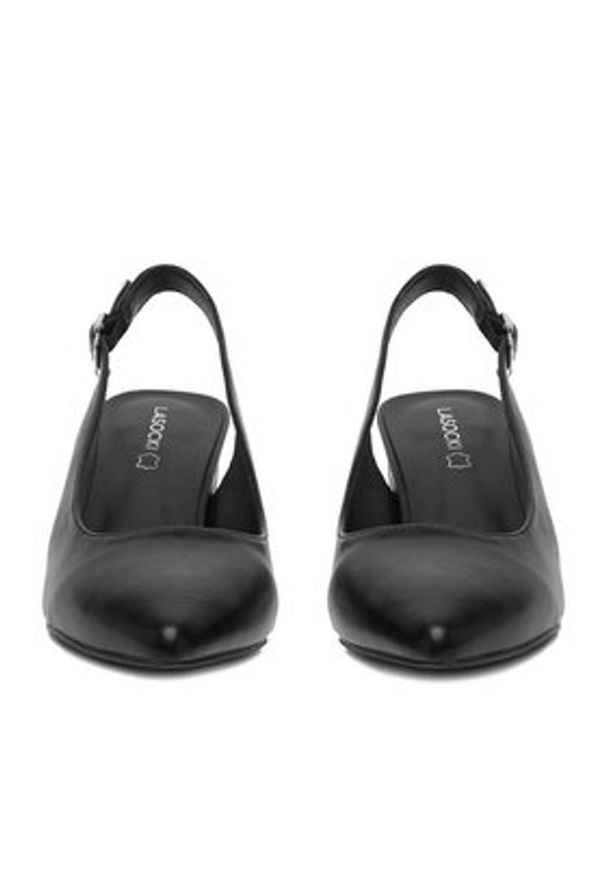 Lasocki Czółenka CEO-HMS3022-3 Czarny. Kolor: czarny. Materiał: materiał