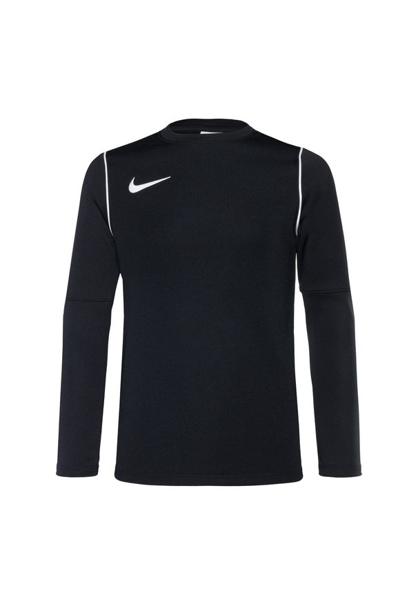 Bluza piłkarska dziecięca Nike Dri-FIT Park 20 Crew. Kolor: czarny. Technologia: Dri-Fit (Nike). Sport: piłka nożna