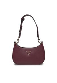 Guess Torebka Meridian (BG) Mini-Bags HWBG87 78720 Fioletowy. Kolor: fioletowy. Materiał: skórzane