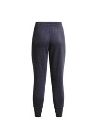 Spodnie dresowe damskie Under Armour Rival Fleece Joggers. Kolor: szary. Materiał: dresówka. Sport: turystyka piesza