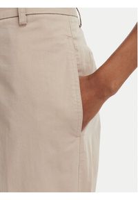 TOMMY HILFIGER - Tommy Hilfiger Chinosy WW0WW52817 Beżowy Slim Fit. Kolor: beżowy. Materiał: syntetyk #3