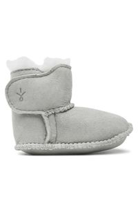 EMU Australia Śniegowce Baby Bootie B10310 Szary. Kolor: szary. Materiał: skóra