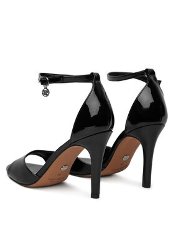 Nine West Sandały S4S16766 Czarny. Kolor: czarny. Materiał: syntetyk, materiał