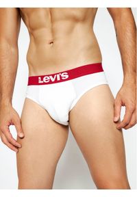 Levi's® Komplet 2 par slipów Solid Basic 905003001 Biały. Kolor: biały #2