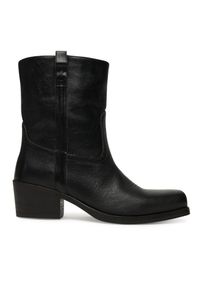 Botki Weekend Max Mara. Kolor: czarny