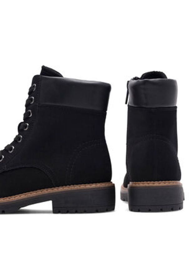 Jenny Fairy Trzewiki AMARA WS6207-02 Czarny. Kolor: czarny. Materiał: syntetyk