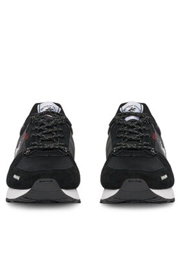 Beverly Hills Polo Club Sneakersy CRUZ MIX Czarny. Kolor: czarny. Materiał: materiał