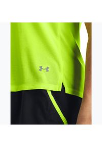 Koszulka do biegania damska Under Armour Launch. Kolor: żółty. Sport: bieganie