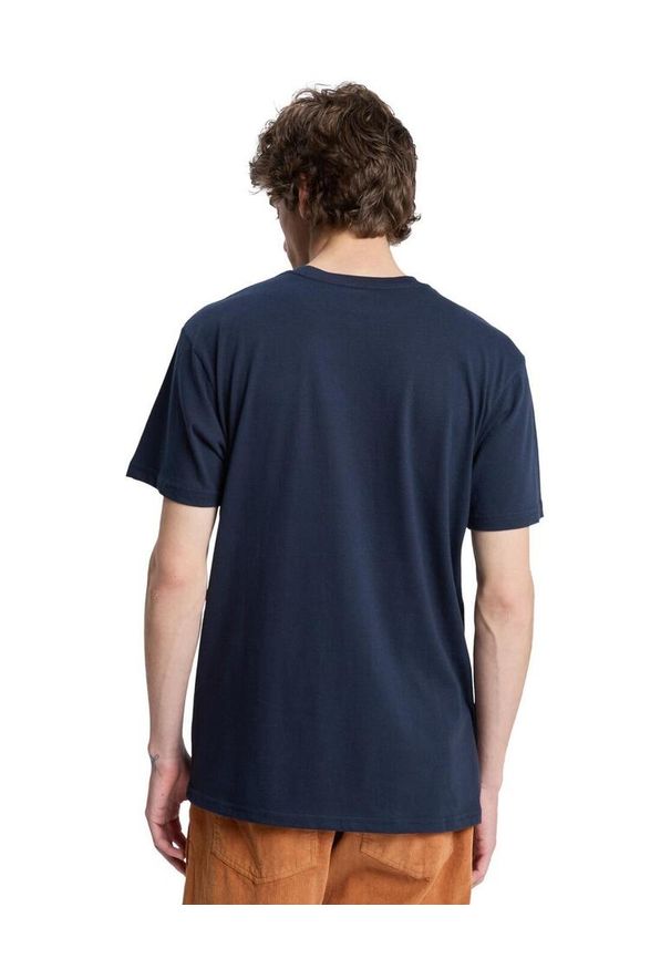 Quiksilver - Koszulka z krótkim rękawem EV COMP LOGO Mężczyźni. Kolor: niebieski. Materiał: materiał, bawełna. Długość rękawa: krótki rękaw. Długość: krótkie. Wzór: nadruk