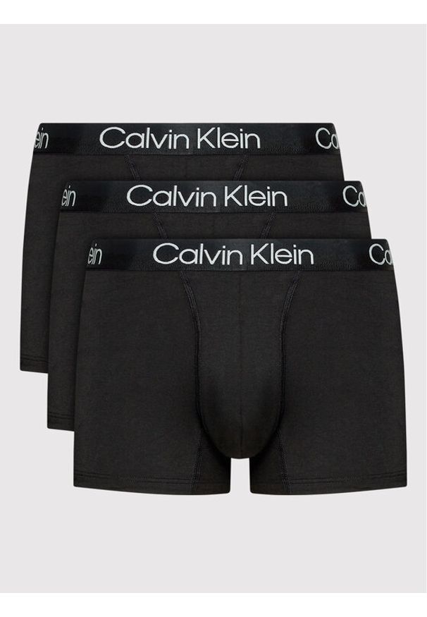 Calvin Klein Underwear Komplet 3 par bokserek 000NB2970A Czarny. Kolor: czarny. Materiał: bawełna