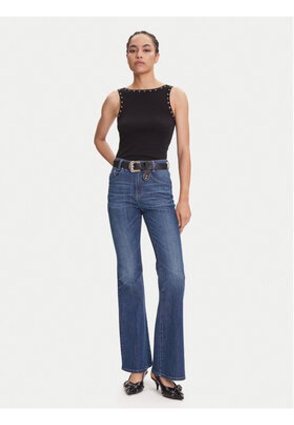 Miss Sixty Jeansy 6S1JJ2640T Granatowy Regular Fit. Kolor: niebieski