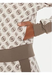 Guess Bluza Elea V4YQ01 KB212 Brązowy Regular Fit. Kolor: brązowy. Materiał: syntetyk #3