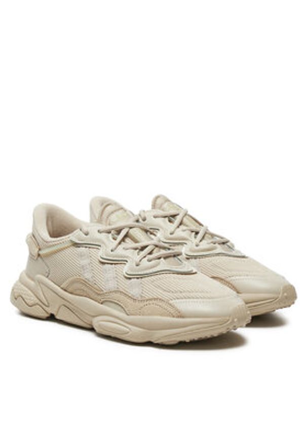 Adidas - adidas Sneakersy Ozweego FX6029 Beżowy. Kolor: beżowy. Materiał: materiał
