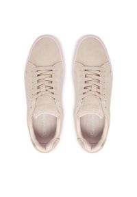 Calvin Klein Sneakersy Chunky Cupsole Lace Up Su Ml YW0YW01949 Beżowy. Kolor: beżowy. Materiał: zamsz, skóra #5