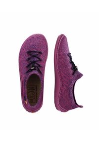 Buty Do Chodzenia Damskie Brubeck Merino Barefoot. Kolor: fioletowy, wielokolorowy, różowy. Sport: turystyka piesza