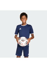 Adidas - Koszulka dziecięca Entrada26. Kolor: niebieski, wielokolorowy, biały. Technologia: ClimaCool (Adidas). Sport: piłka nożna #1