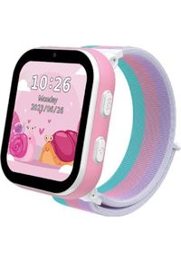 KIANO - Smartwatch Kiano Joy 4G Różowy (5901821999496). Rodzaj zegarka: smartwatch. Kolor: różowy #1