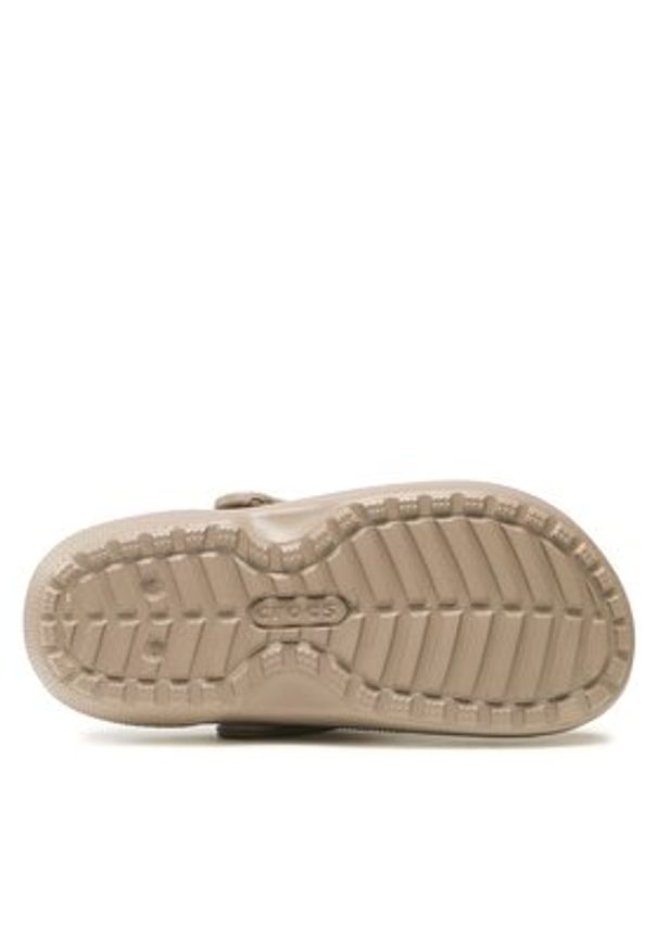Crocs Klapki Crocs Classic Lined Clog 203591 Beżowy. Kolor: beżowy