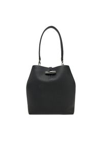 Longchamp Torebka 10281HFP Czarny. Kolor: czarny. Materiał: skórzane