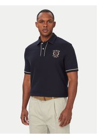 Guess Polo M6YP17 K4398 Granatowy Regular Fit. Typ kołnierza: polo. Kolor: niebieski. Materiał: bawełna #1