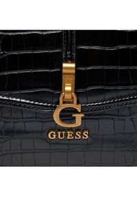 Guess Torebka G James (CA) HWCA92 12210 Czarny. Kolor: czarny. Materiał: skórzane