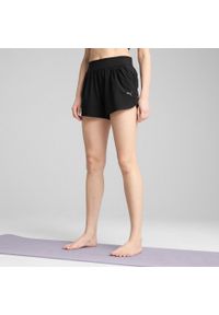 Puma - Damskie szorty MOVE CLOUDSPUN PUMA Black. Kolor: czarny. Długość: krótkie