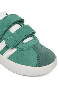 Adidas - adidas Sneakersy VL Court 3.0 Shoes JP7877 Turkusowy. Kolor: turkusowy. Materiał: zamsz, skóra