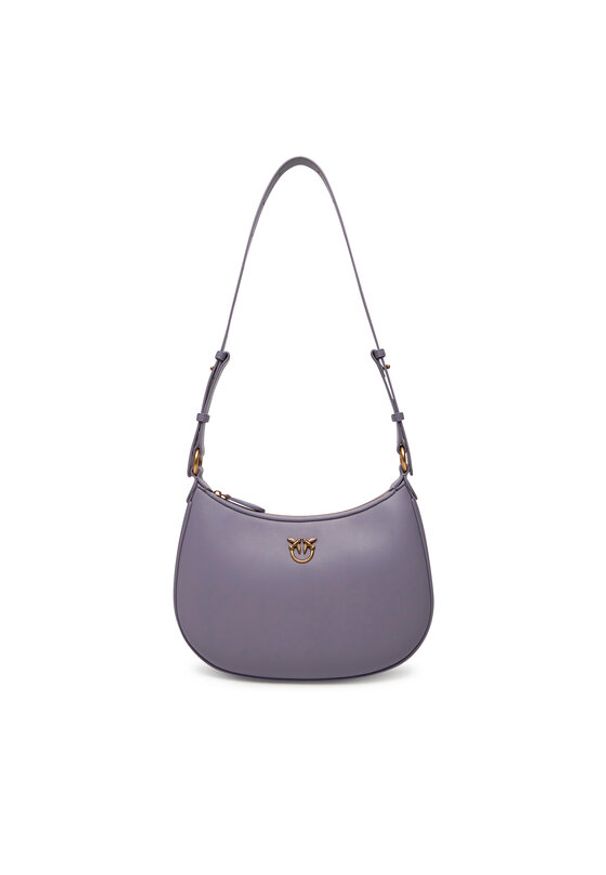 Pinko - PINKO Torebka Half Moon Mini Fl PE 25 PLTT 102790 A0F1 Fioletowy. Kolor: fioletowy. Materiał: skórzane