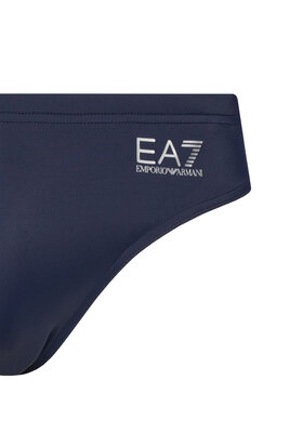 EA7 Emporio Armani Kąpielówki 7M000500 AF14514 MB010 Granatowy. Kolor: niebieski. Materiał: syntetyk